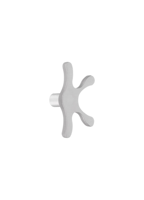 JNF AM.22.010 Cabinet Round Leafy Furniture Knob 40mm Diameter Satin